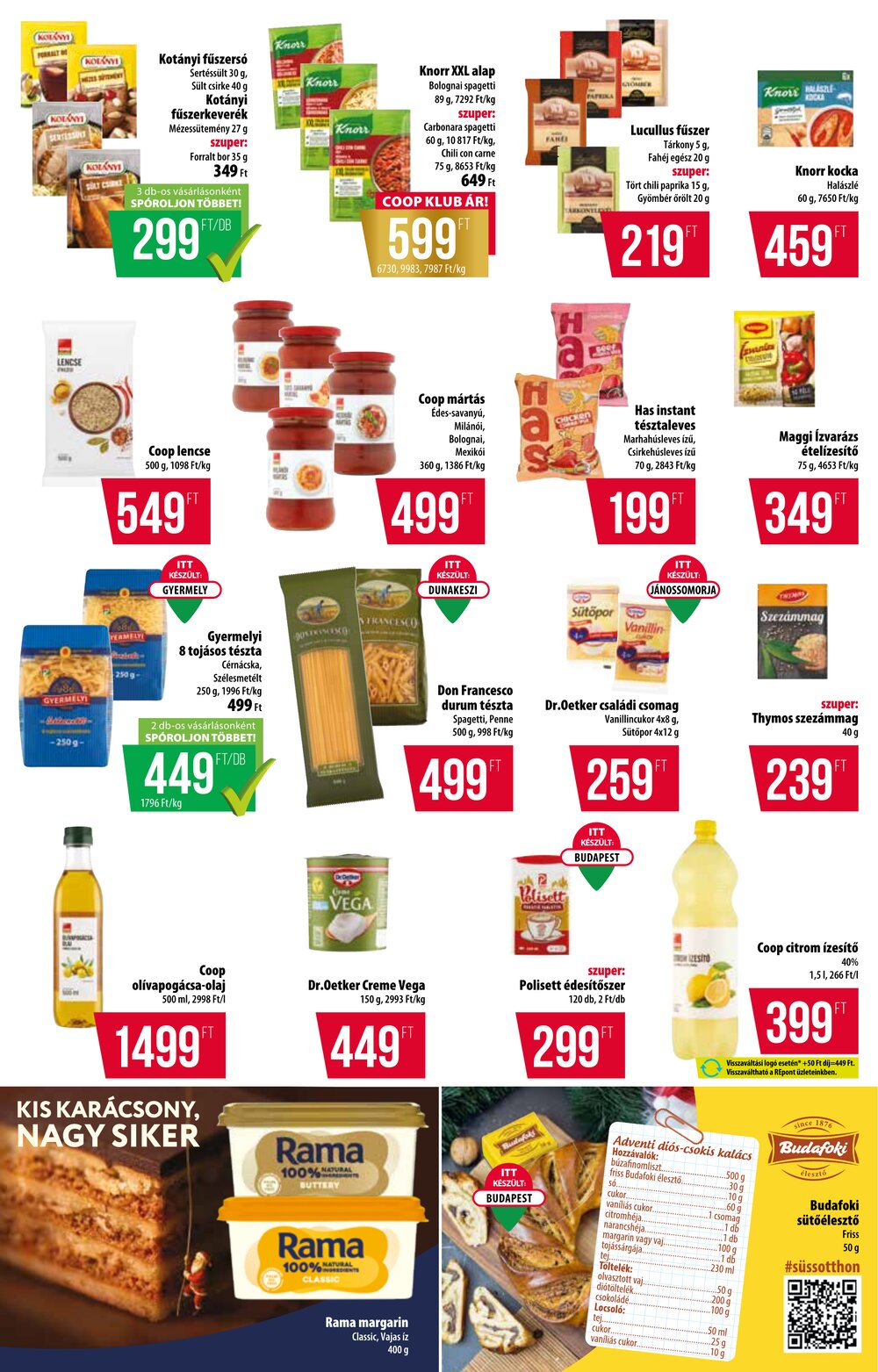 Coop akciós újság 2025.12.04-től - 8. oldal.