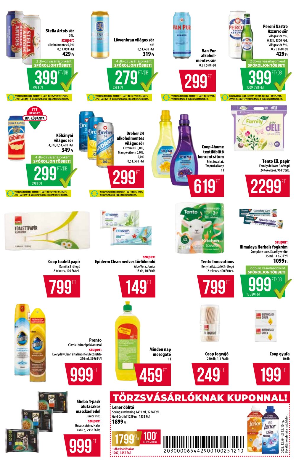 Coop akciós újság 2025.12.04-től - 11. oldal.
