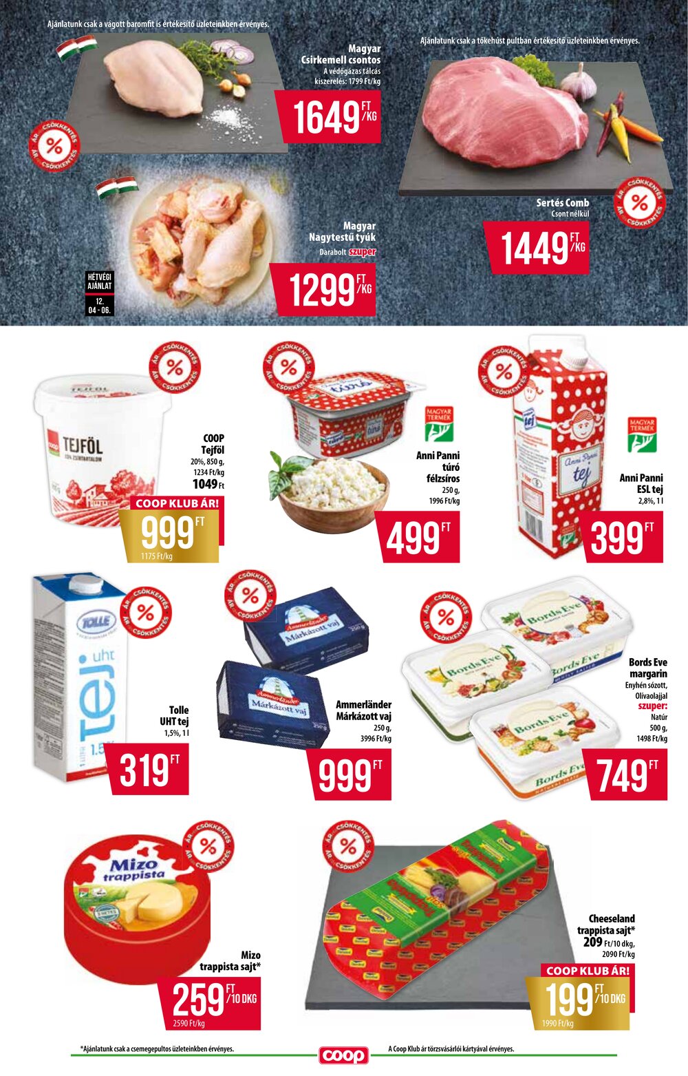 Coop akciós újság 2025.12.04-től - 4. oldal.