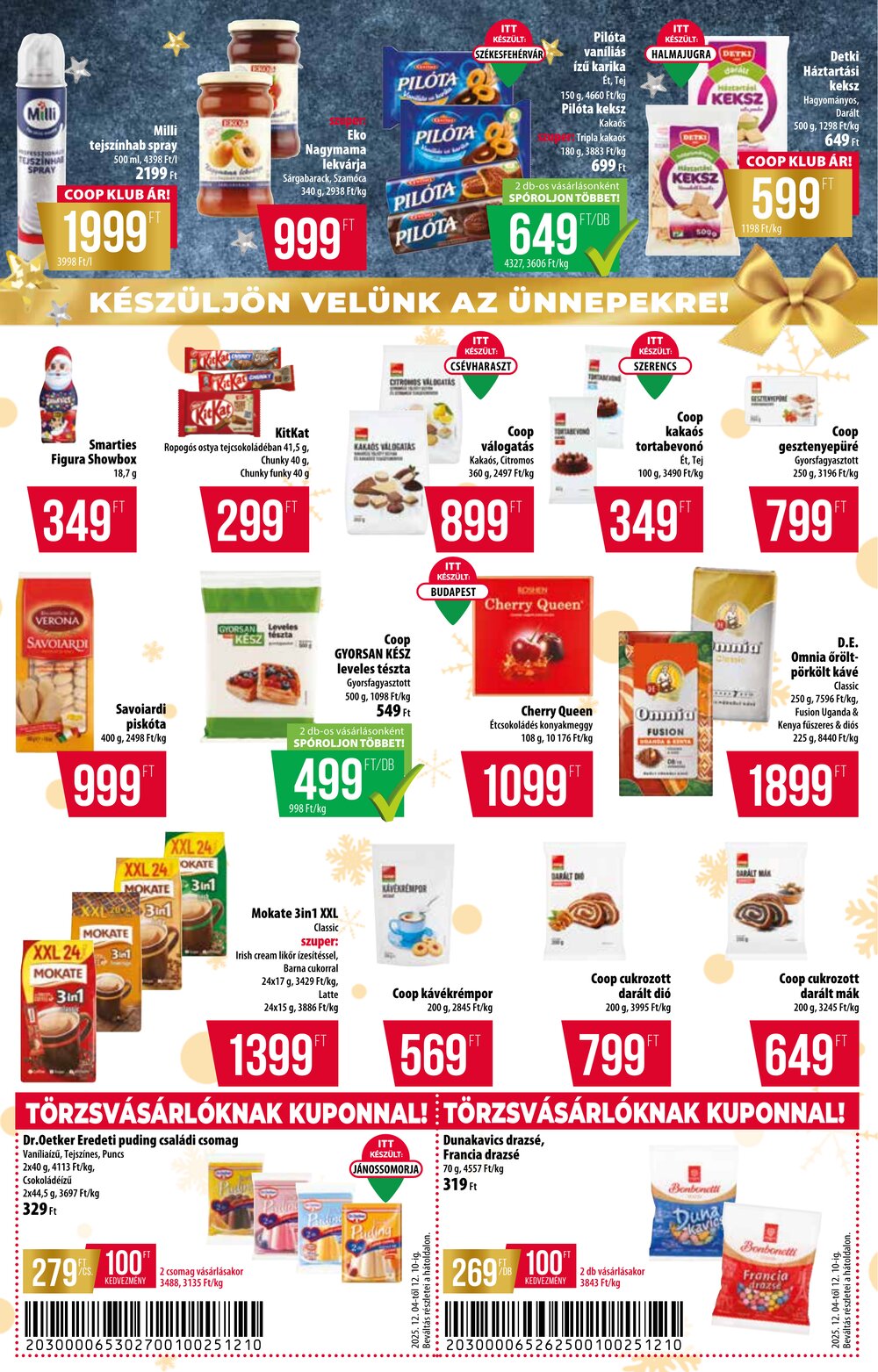 Coop akciós újság 2025.12.04-től - 6. oldal.