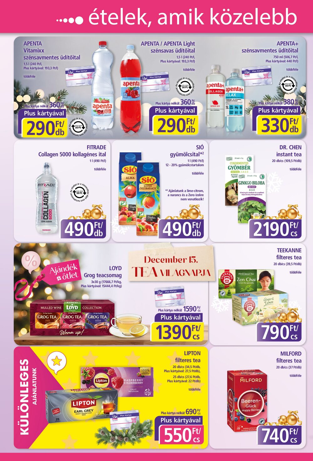 PlusMarket akciós újság 2025.12.04-től - 10. oldal.