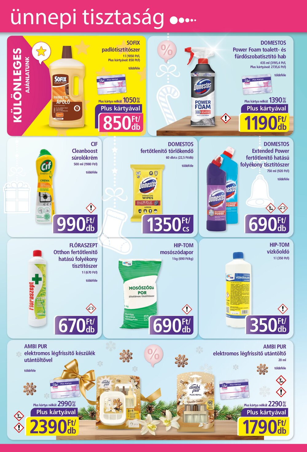 PlusMarket akciós újság 2025.12.04-től - 3. oldal.