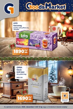Goods Market akciós újság 2025.12.04-től