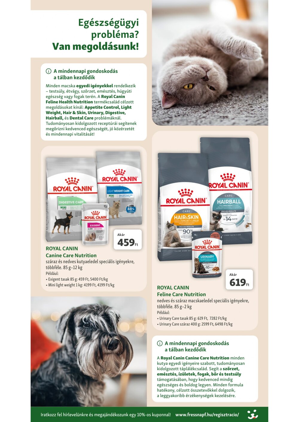 Fressnapf akciós újság 2025.12.04-től - 10. oldal.