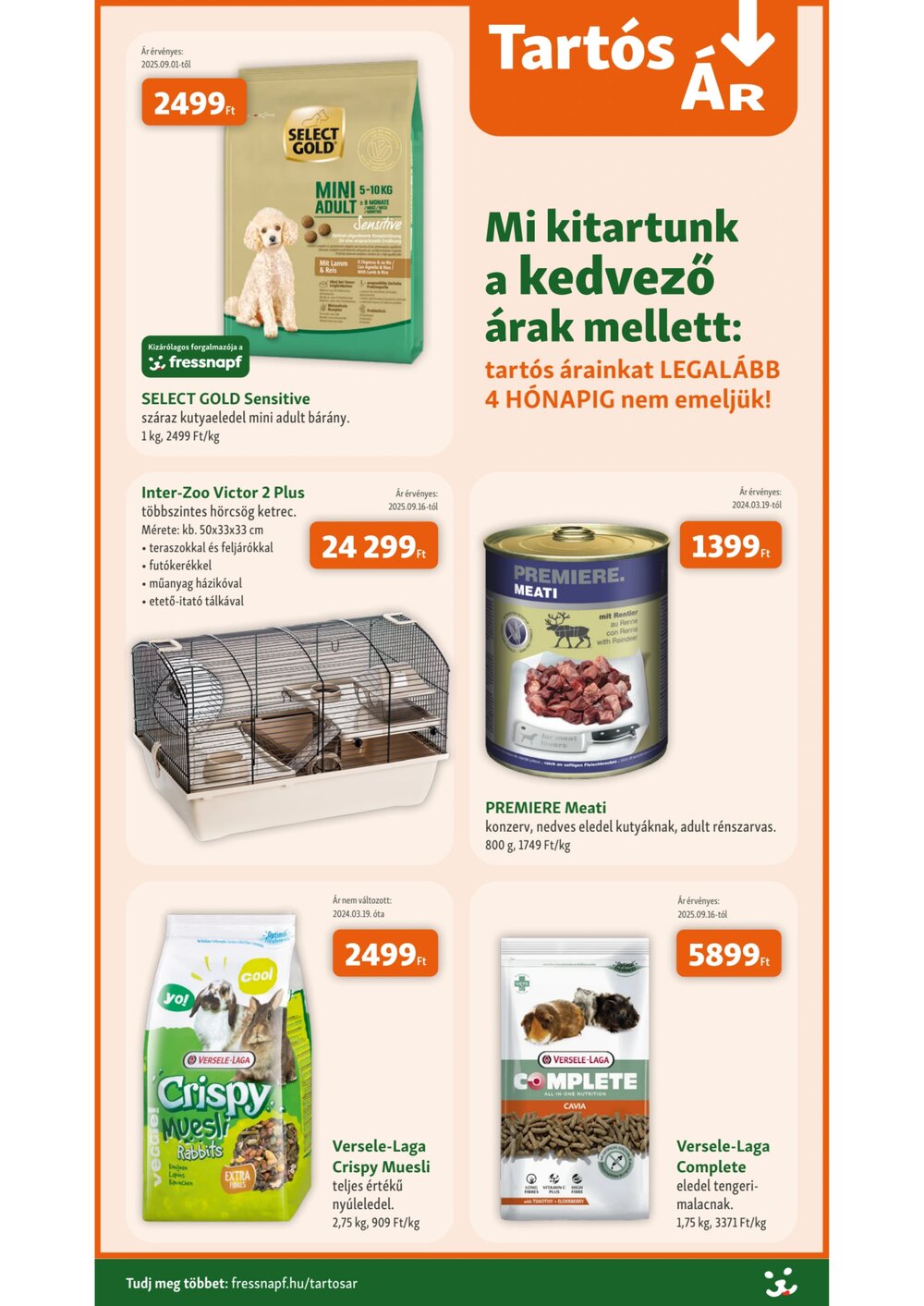Fressnapf akciós újság 2025.12.04-től - 3. oldal.