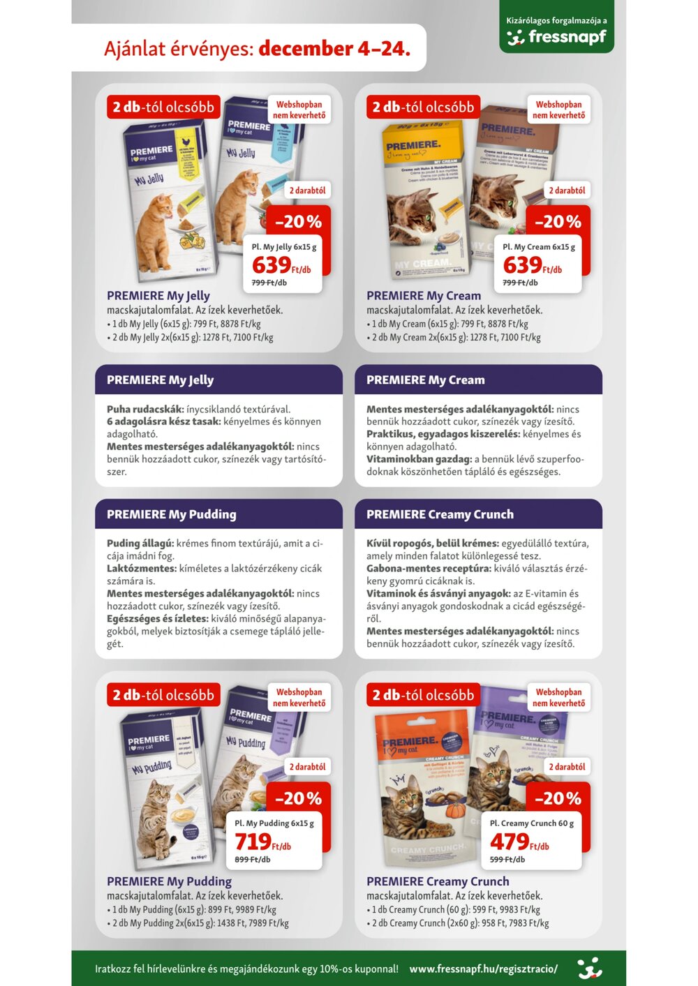 Fressnapf akciós újság 2025.12.04-től - 7. oldal.