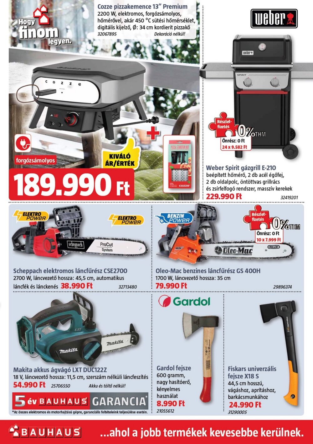 Bauhaus akciós újság 2025.12.04-től - 39. oldal.