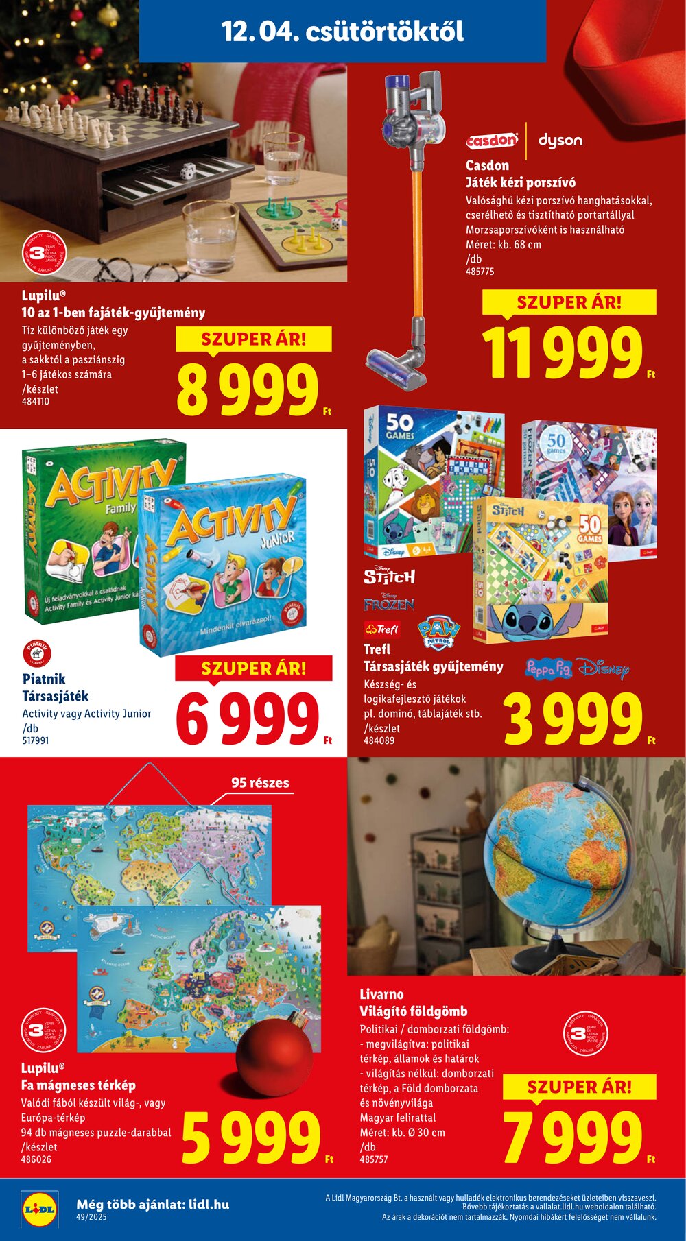 Lidl akciós újság 2025.12.04-től - 8. oldal.