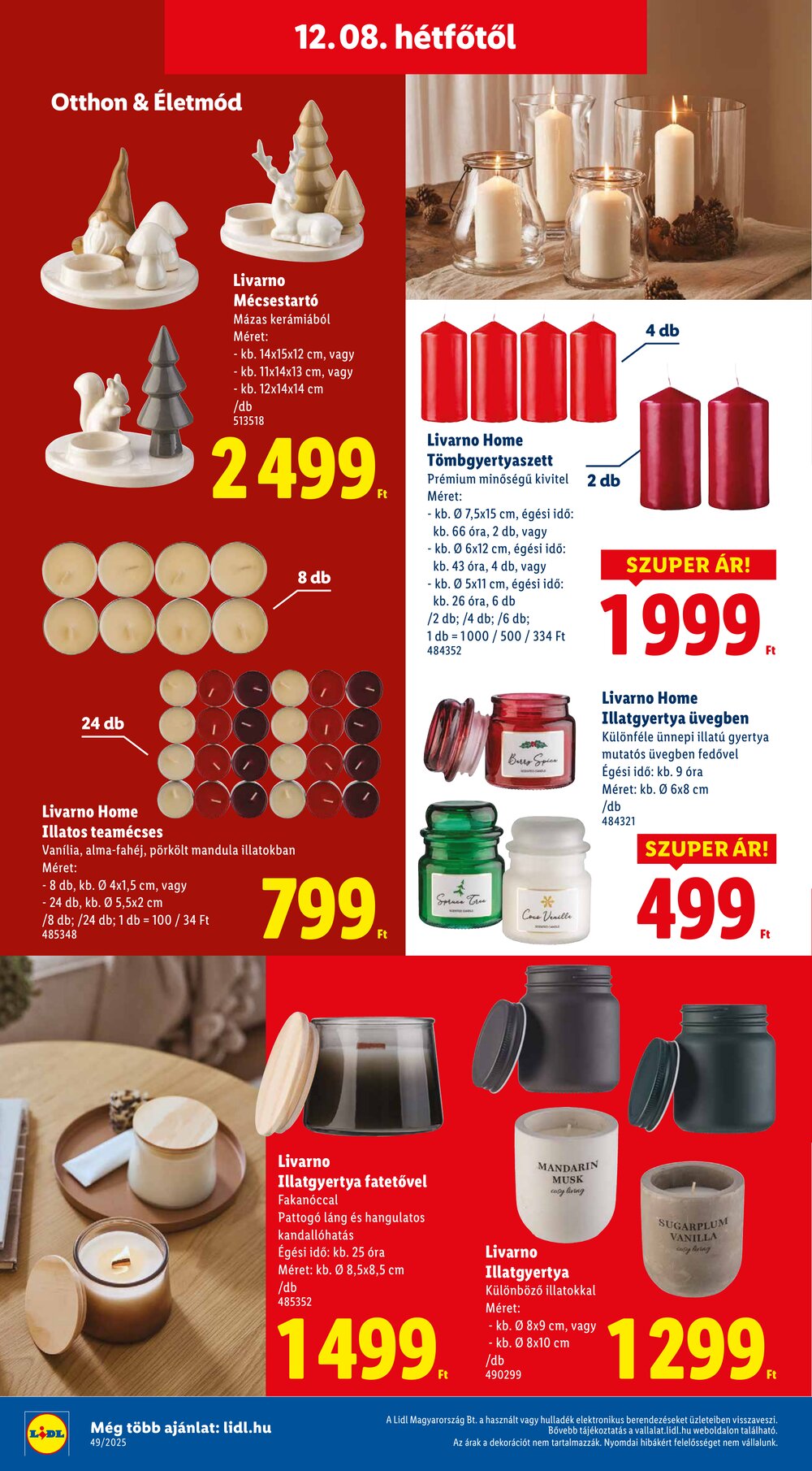 Lidl akciós újság 2025.12.06-tól - 10. oldal.