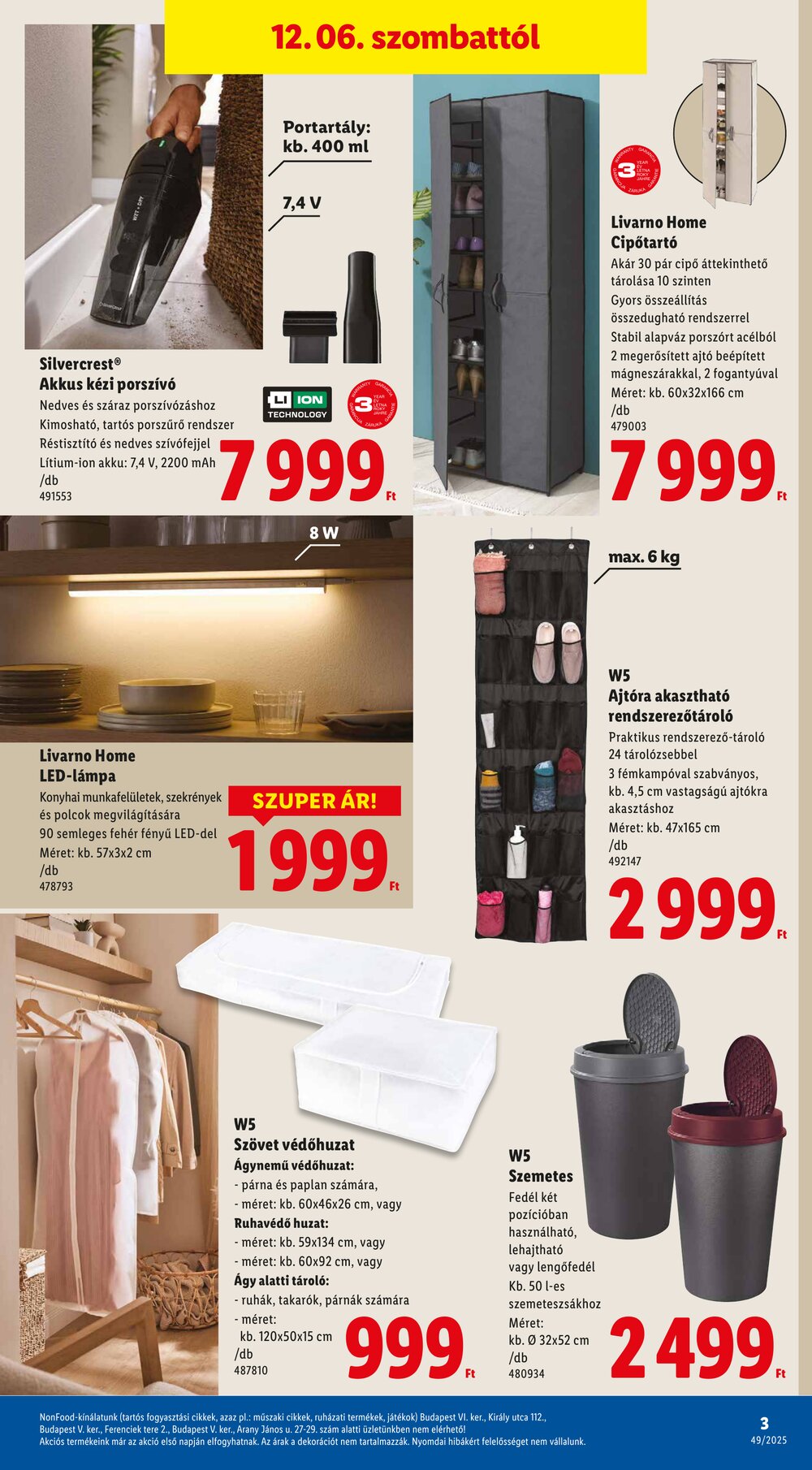 Lidl akciós újság 2025.12.06-tól - 3. oldal.