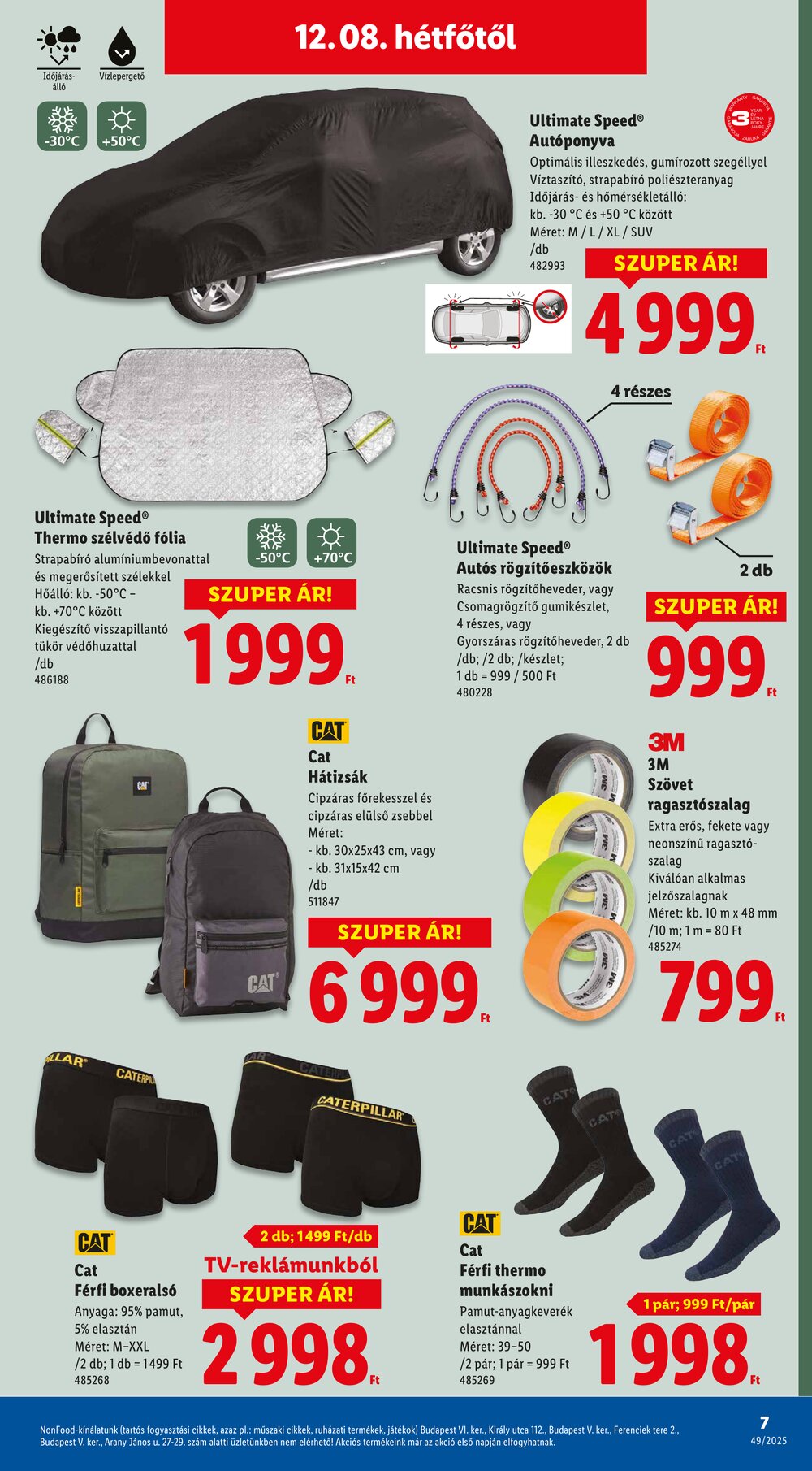 Lidl akciós újság 2025.12.06-tól - 7. oldal.