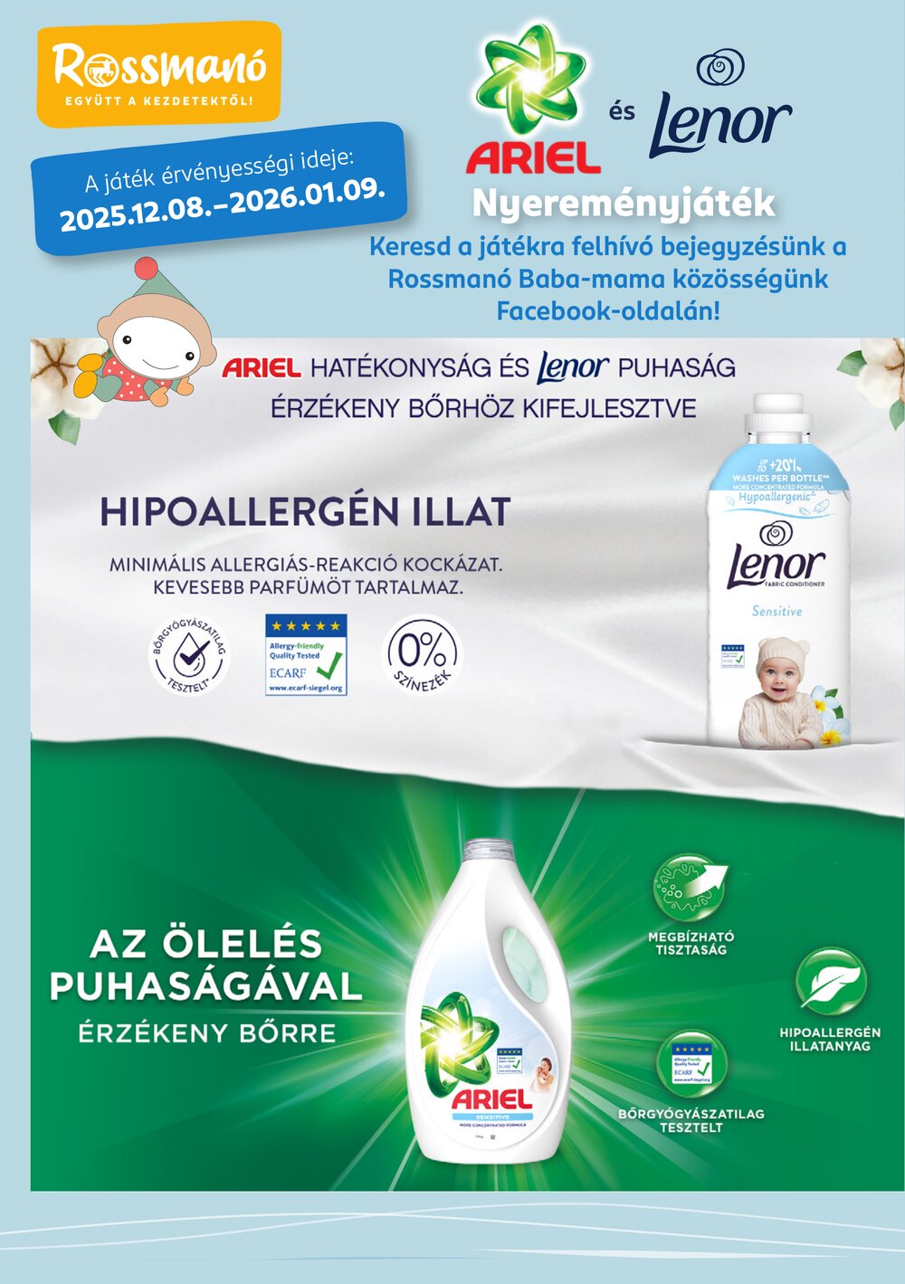 Rossmann akciós újság 2025.12.08-tól - 2. oldal.