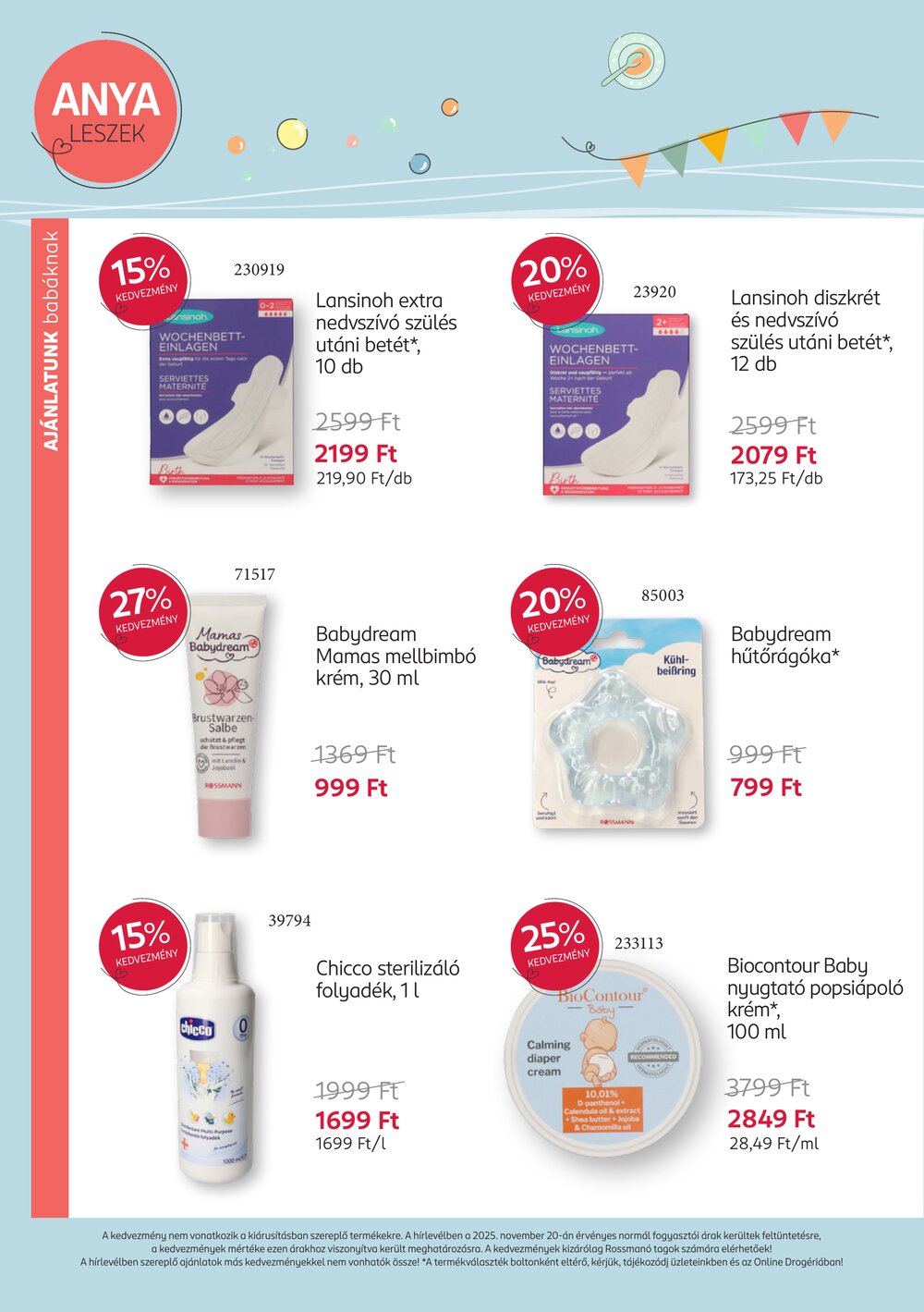 Rossmann akciós újság 2025.12.08-tól - 6. oldal.