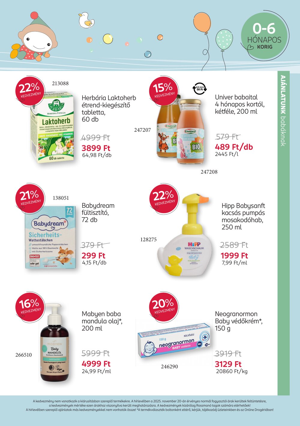 Rossmann akciós újság 2025.12.08-tól - 7. oldal.