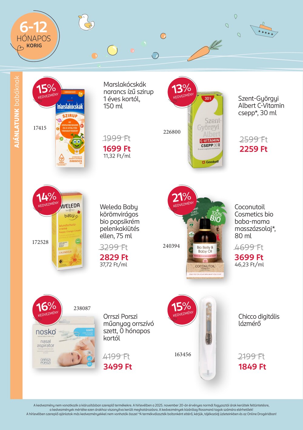 Rossmann akciós újság 2025.12.08-tól - 8. oldal.