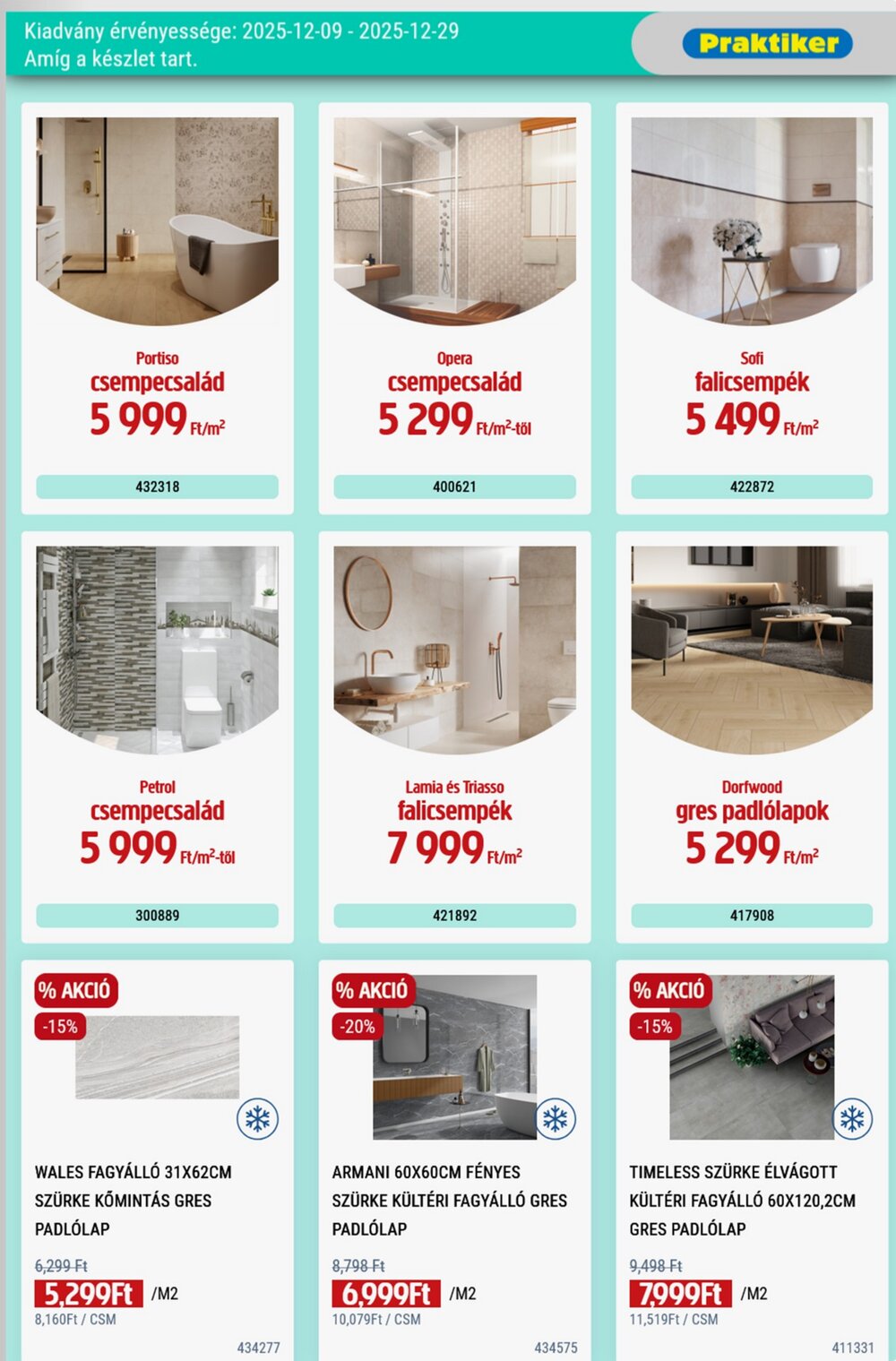 Praktiker akciós újság 2025.12.09-től - 11. oldal.