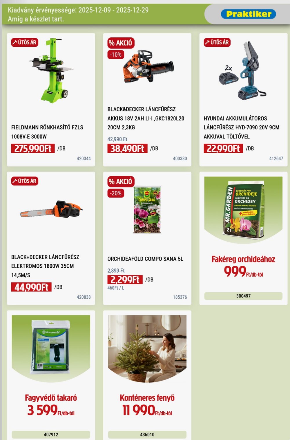 Praktiker akciós újság 2025.12.09-től - 23. oldal.