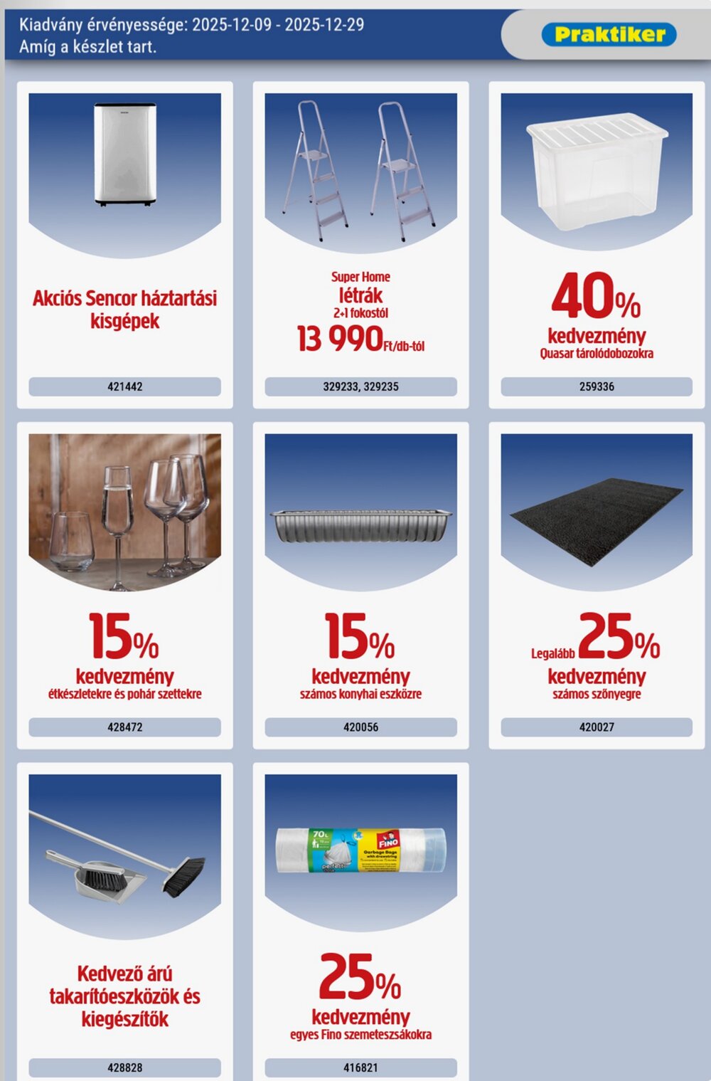 Praktiker akciós újság 2025.12.09-től - 27. oldal.