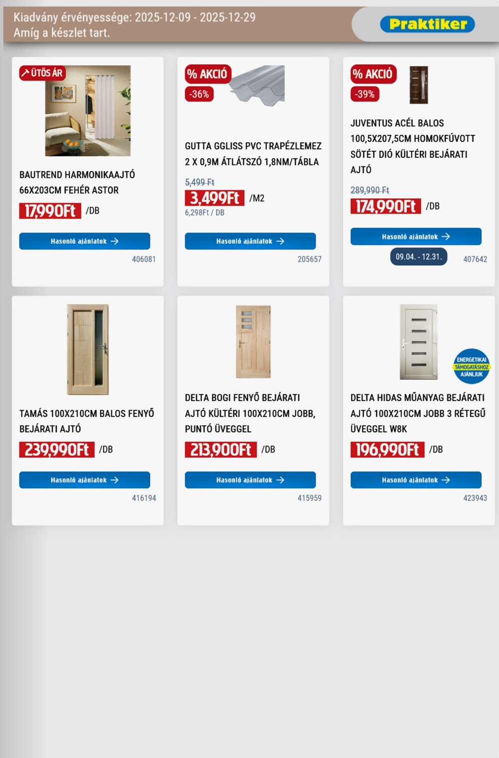 Praktiker akciós újság 2025.12.09-től - 31. oldal.