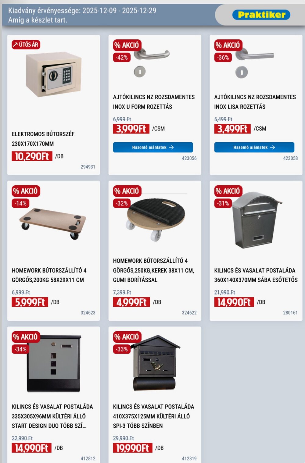 Praktiker akciós újság 2025.12.09-től - 37. oldal.
