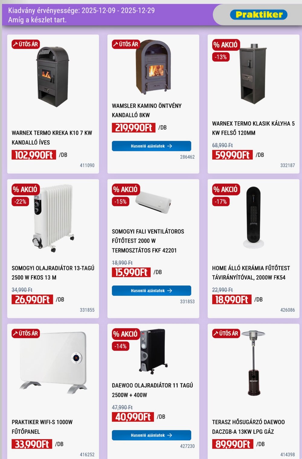 Praktiker akciós újság 2025.12.09-től - 5. oldal.