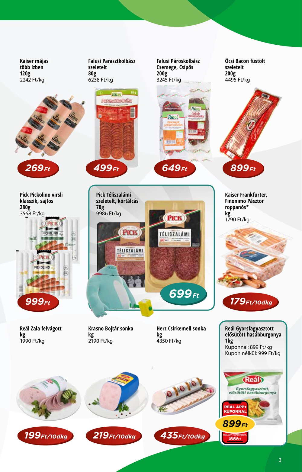 Reál akciós újság 2025.12.10-től - 3. oldal.