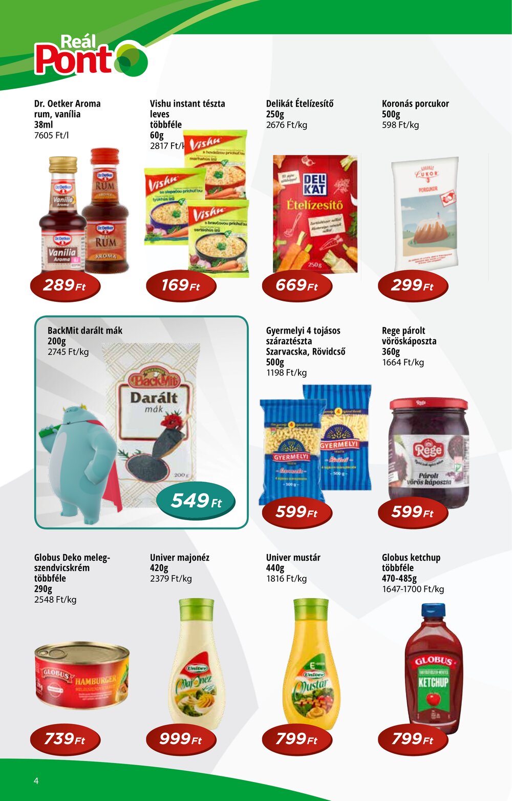 Reál akciós újság 2025.12.10-től - 4. oldal.