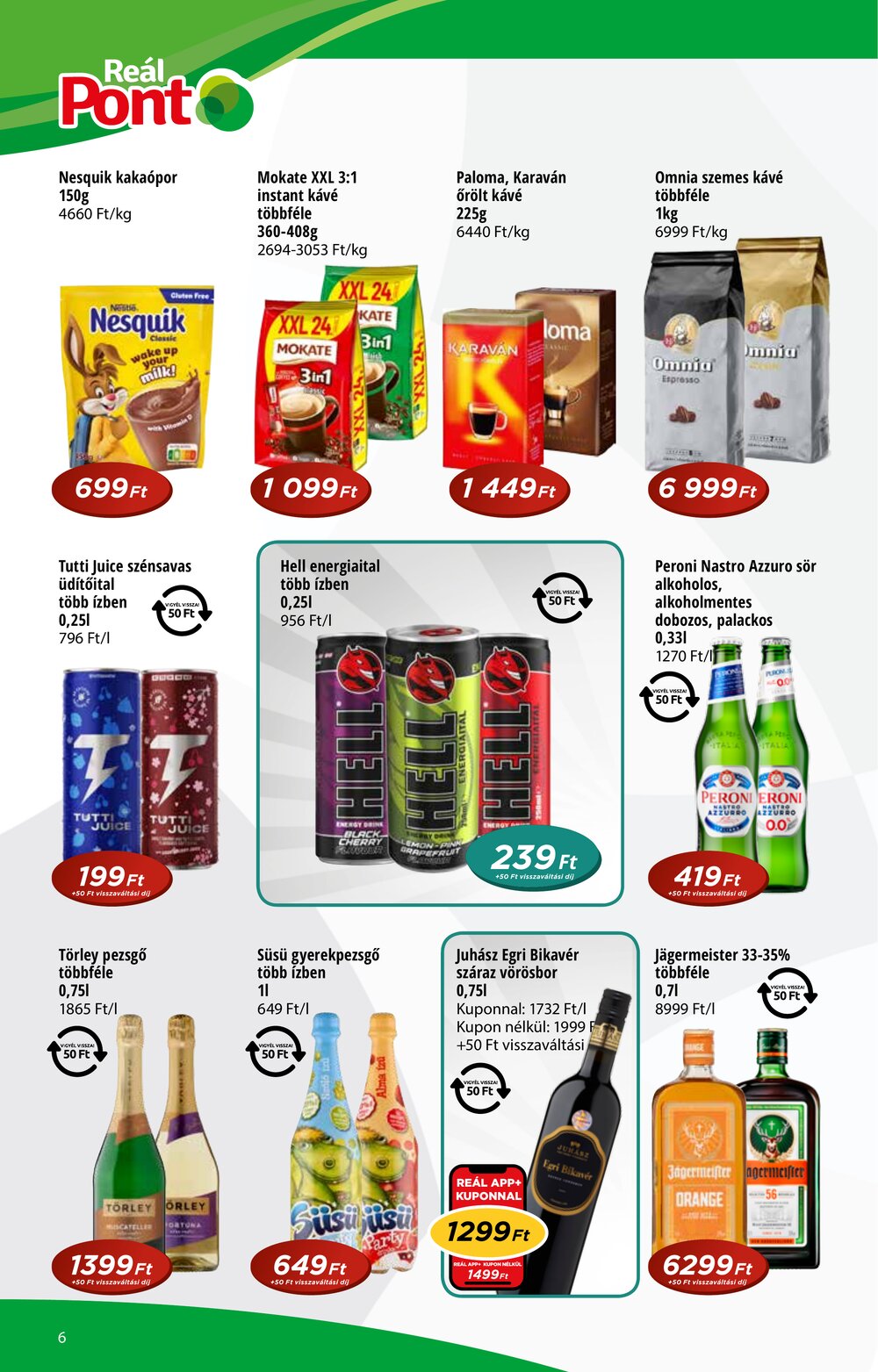 Reál akciós újság 2025.12.10-től - 6. oldal.