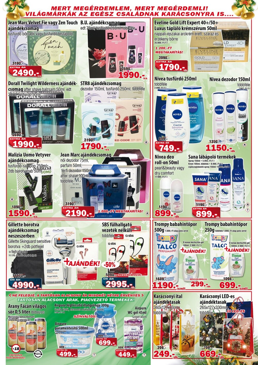 Vianni drogéria akciós újság 2025.12.10-től - 3. oldal.