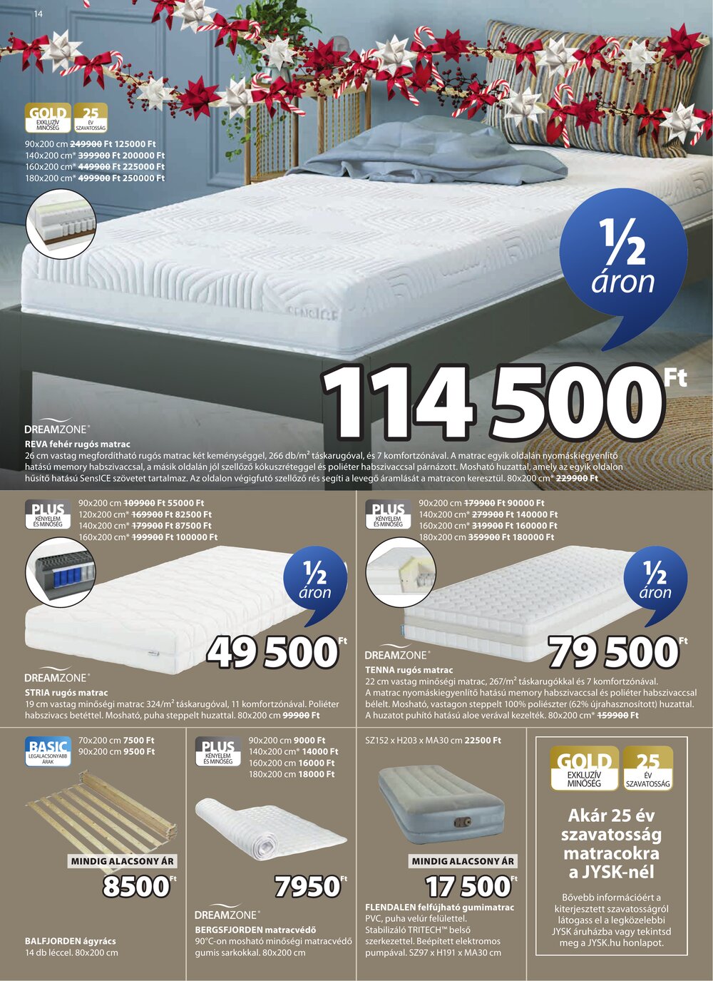 JYSK akciós újság 2025.12.10-től - 15. oldal.