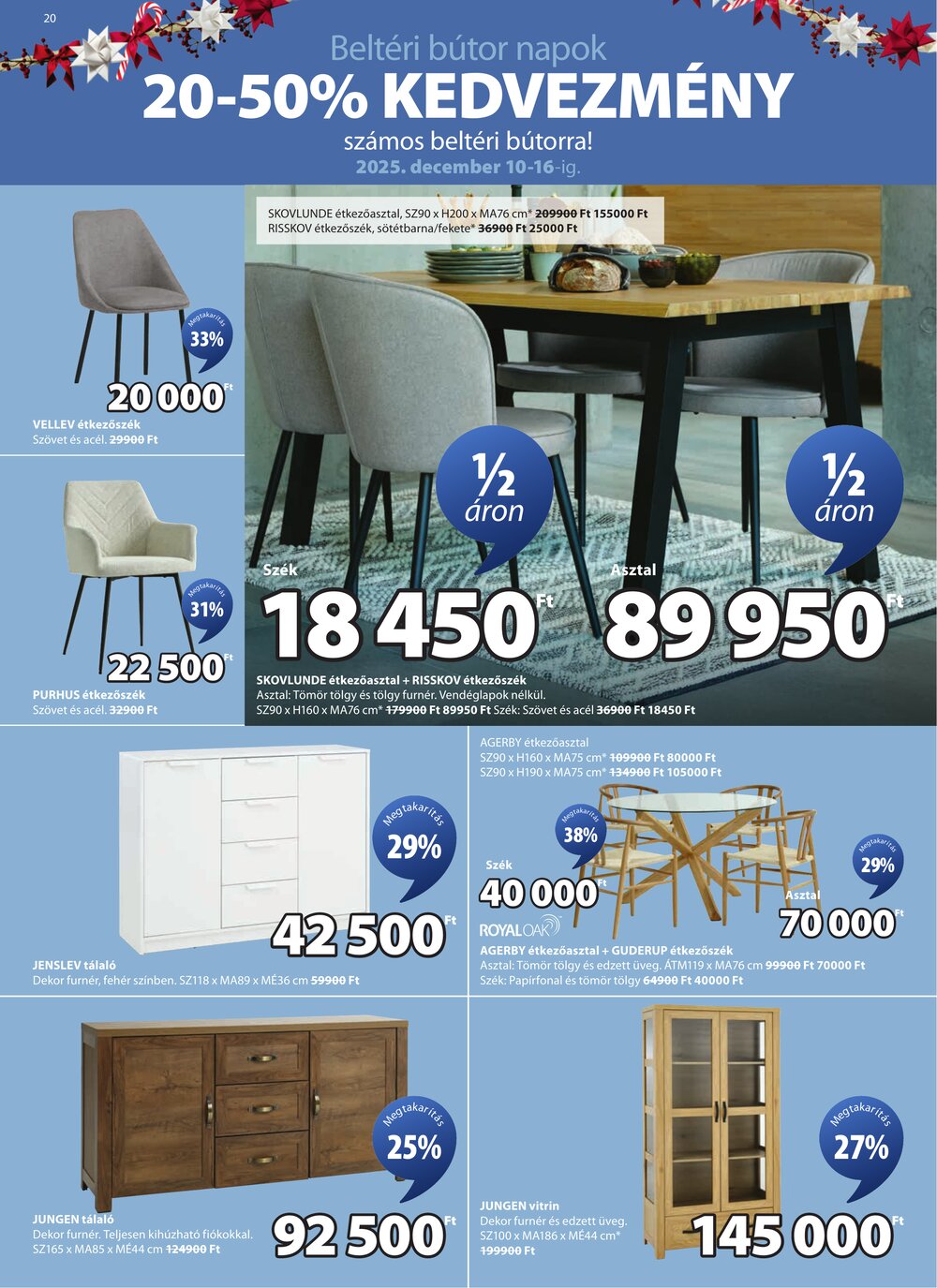 JYSK akciós újság 2025.12.10-től - 21. oldal.