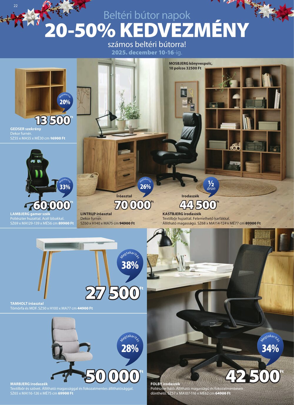 JYSK akciós újság 2025.12.10-től - 23. oldal.