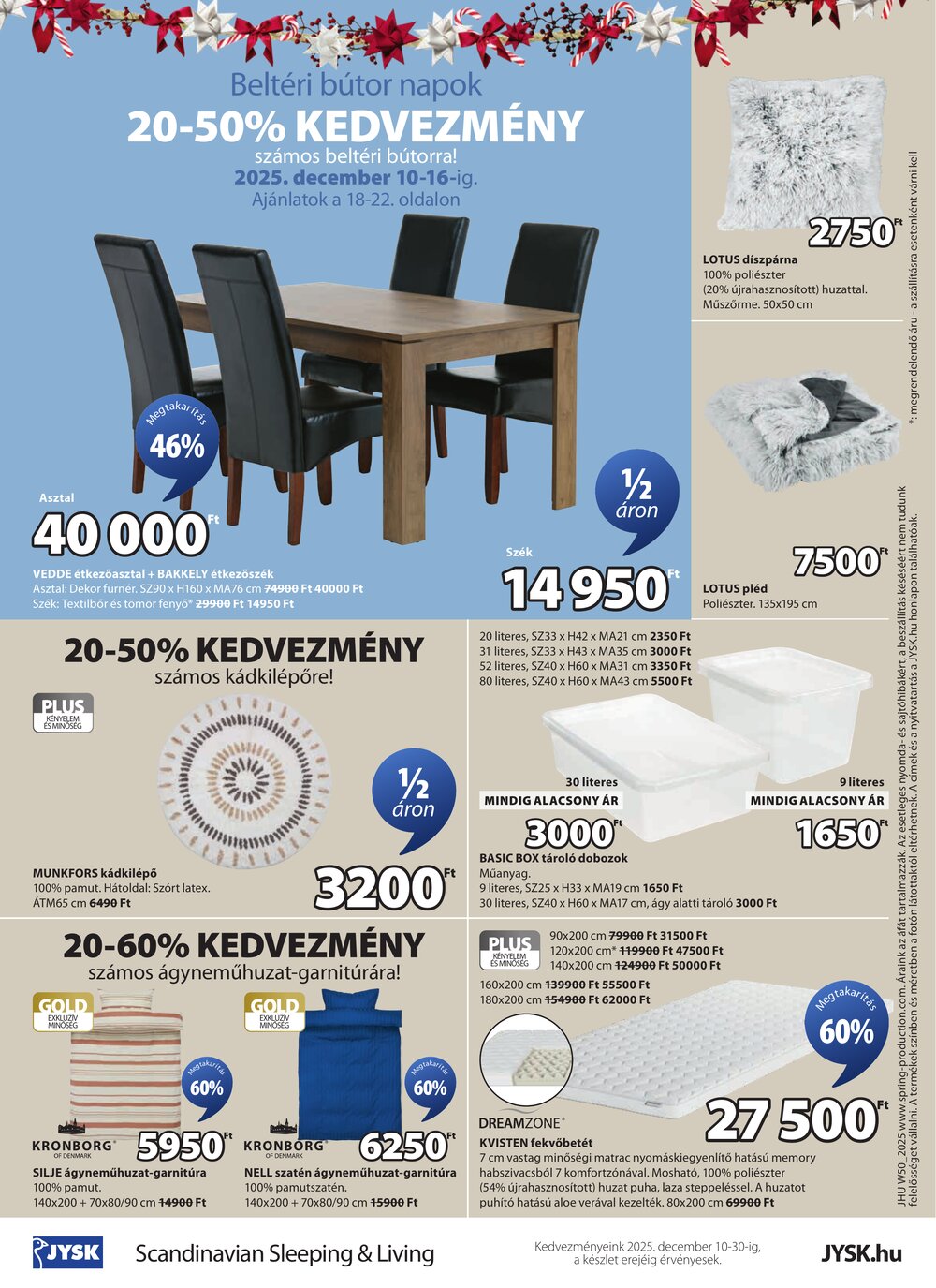 JYSK akciós újság 2025.12.10-től - 25. oldal.
