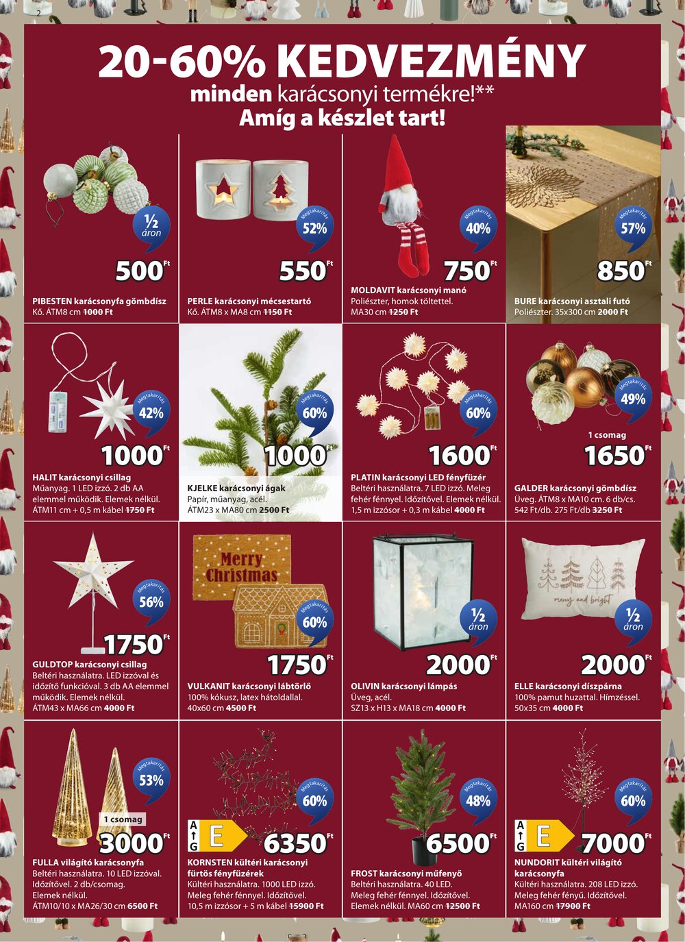 JYSK akciós újság 2025.12.10-től - 3. oldal.