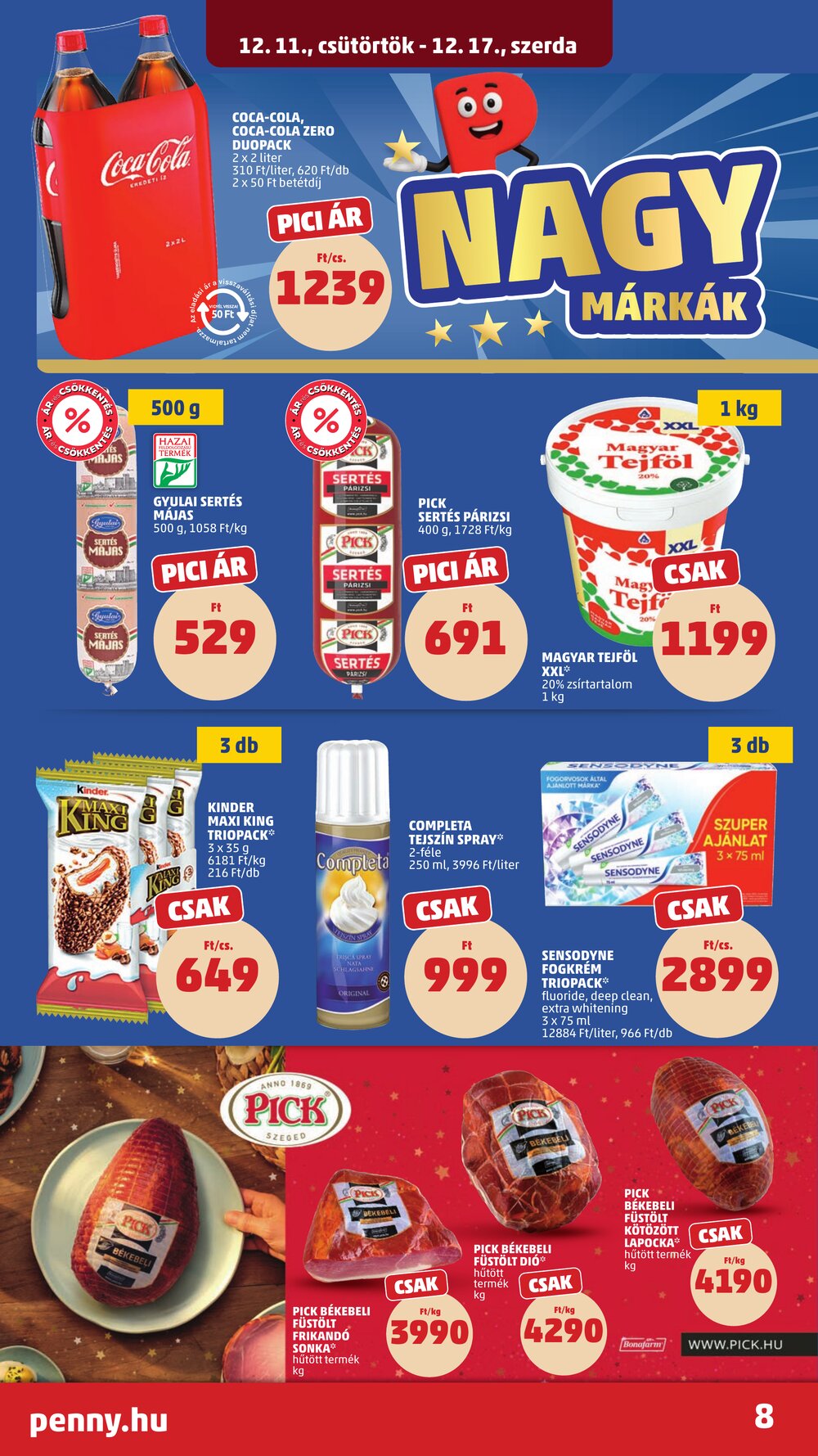 Penny Market akciós újság 2025.12.11-től - 10. oldal.