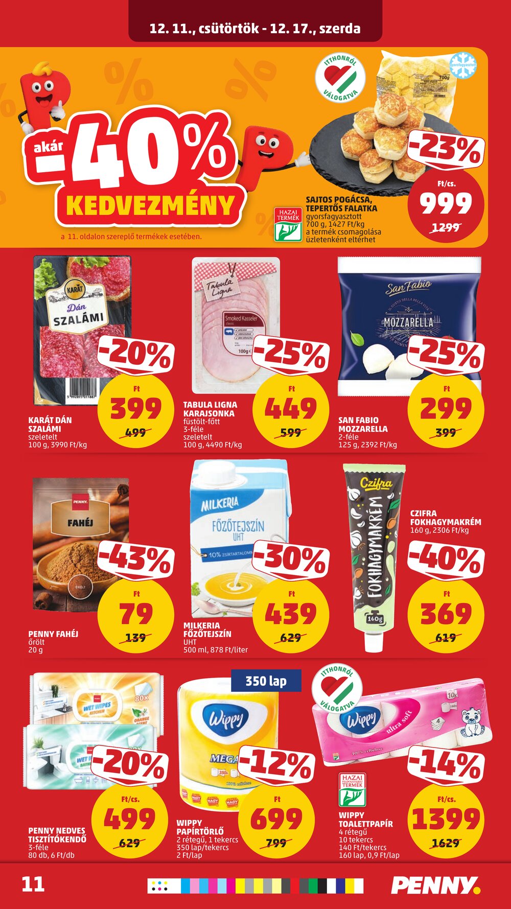 Penny Market akciós újság 2025.12.11-től - 13. oldal.