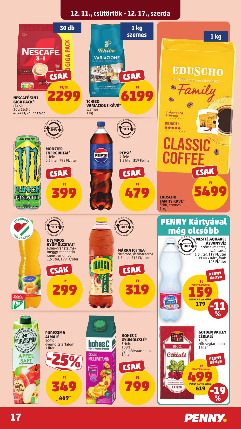 Penny Market akciós újság 2025.12.11-től - 21. oldal.