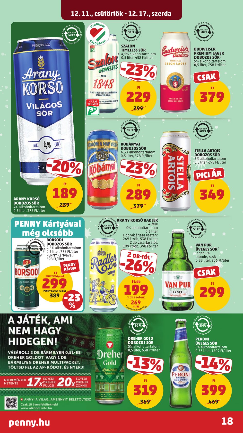 Penny Market akciós újság 2025.12.11-től - 22. oldal.