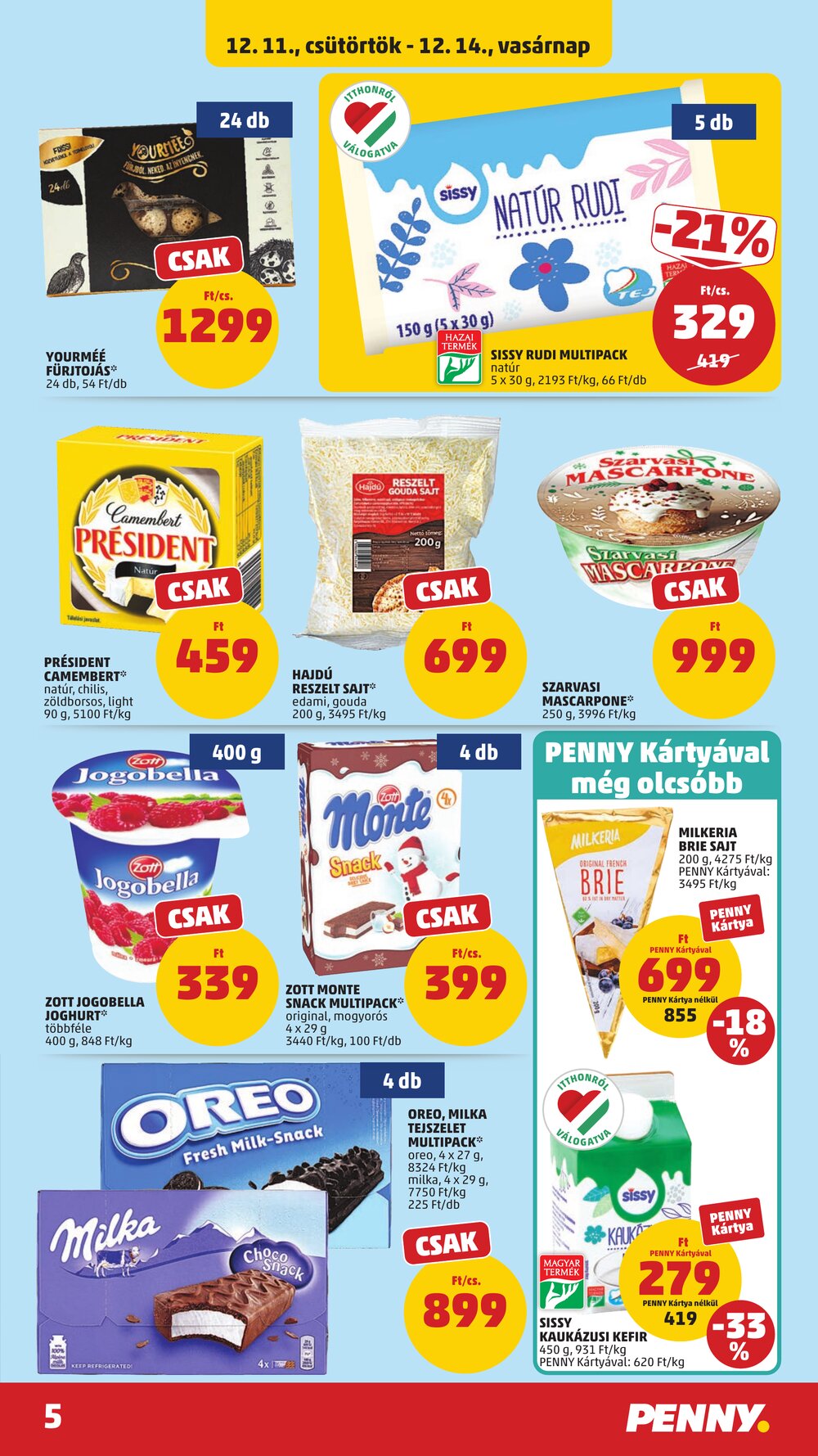 Penny Market akciós újság 2025.12.11-től - 7. oldal.