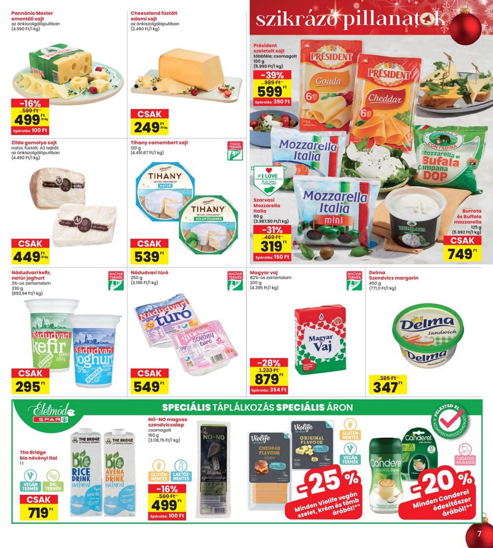 Interspar akciós újság 2025.12.11-től - 7. oldal.