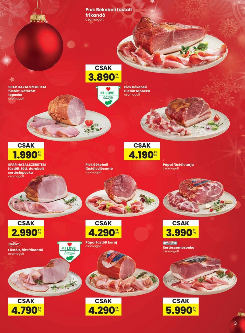 Spar akciós újság 2025.12.11-től - 3. oldal.