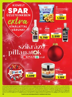 Spar Extra akciós újság 2025.12.11-től