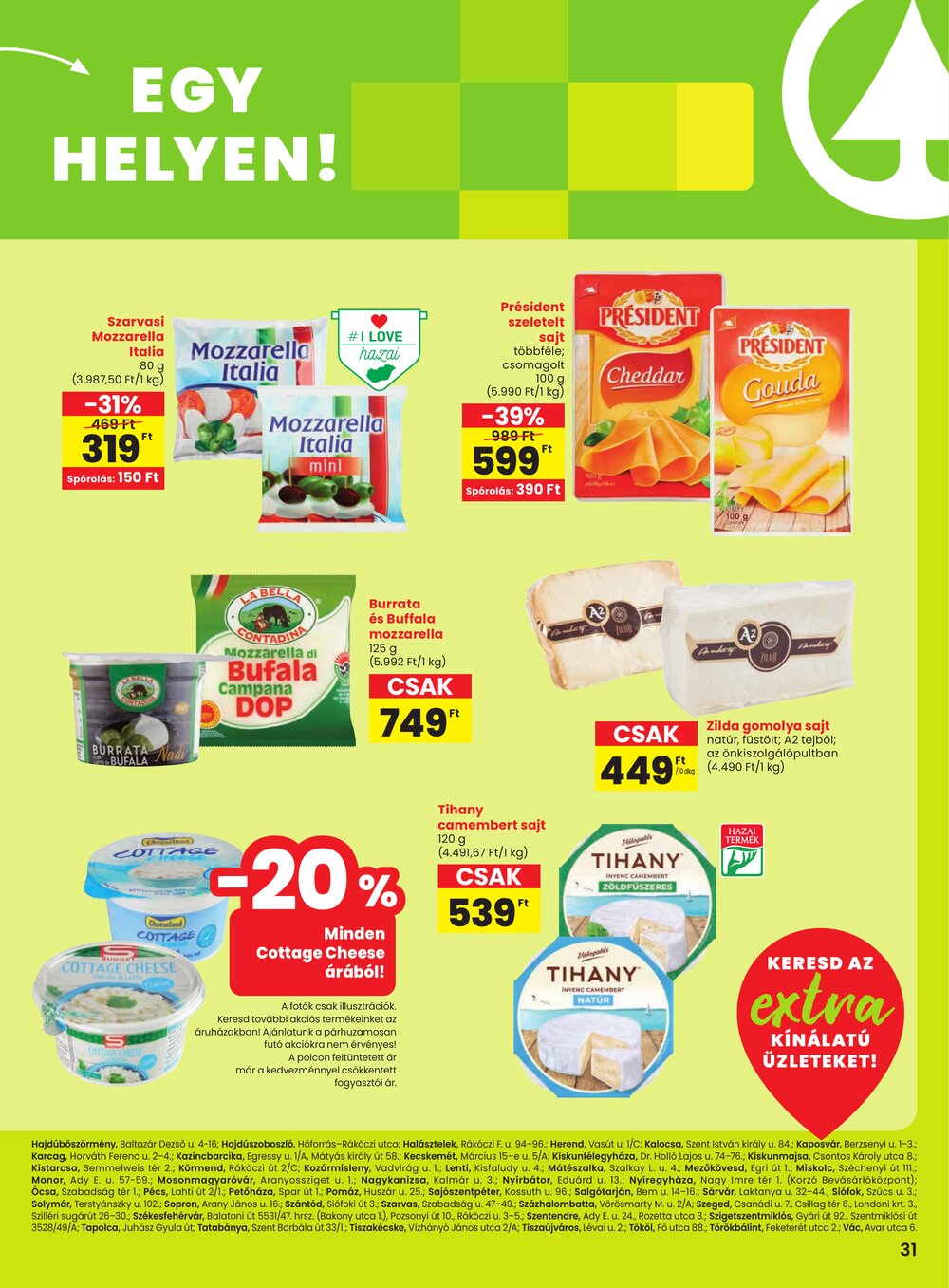 Spar Extra akciós újság 2025.12.11-től - 4. oldal.