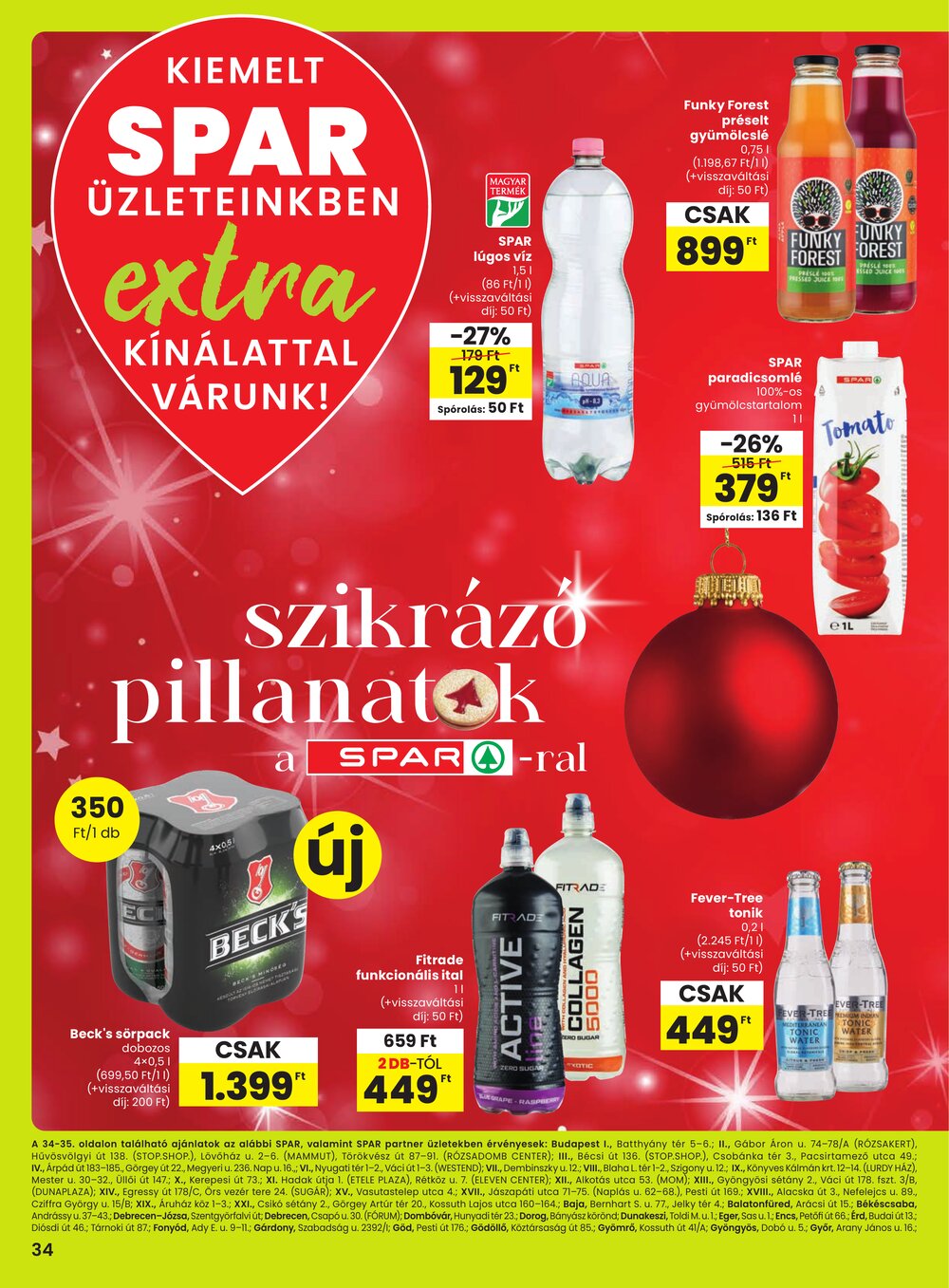Spar Extra akciós újság 2025.12.11-től - 7. oldal.