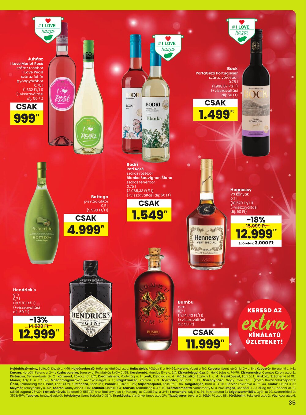 Spar Extra akciós újság 2025.12.11-től - 8. oldal.