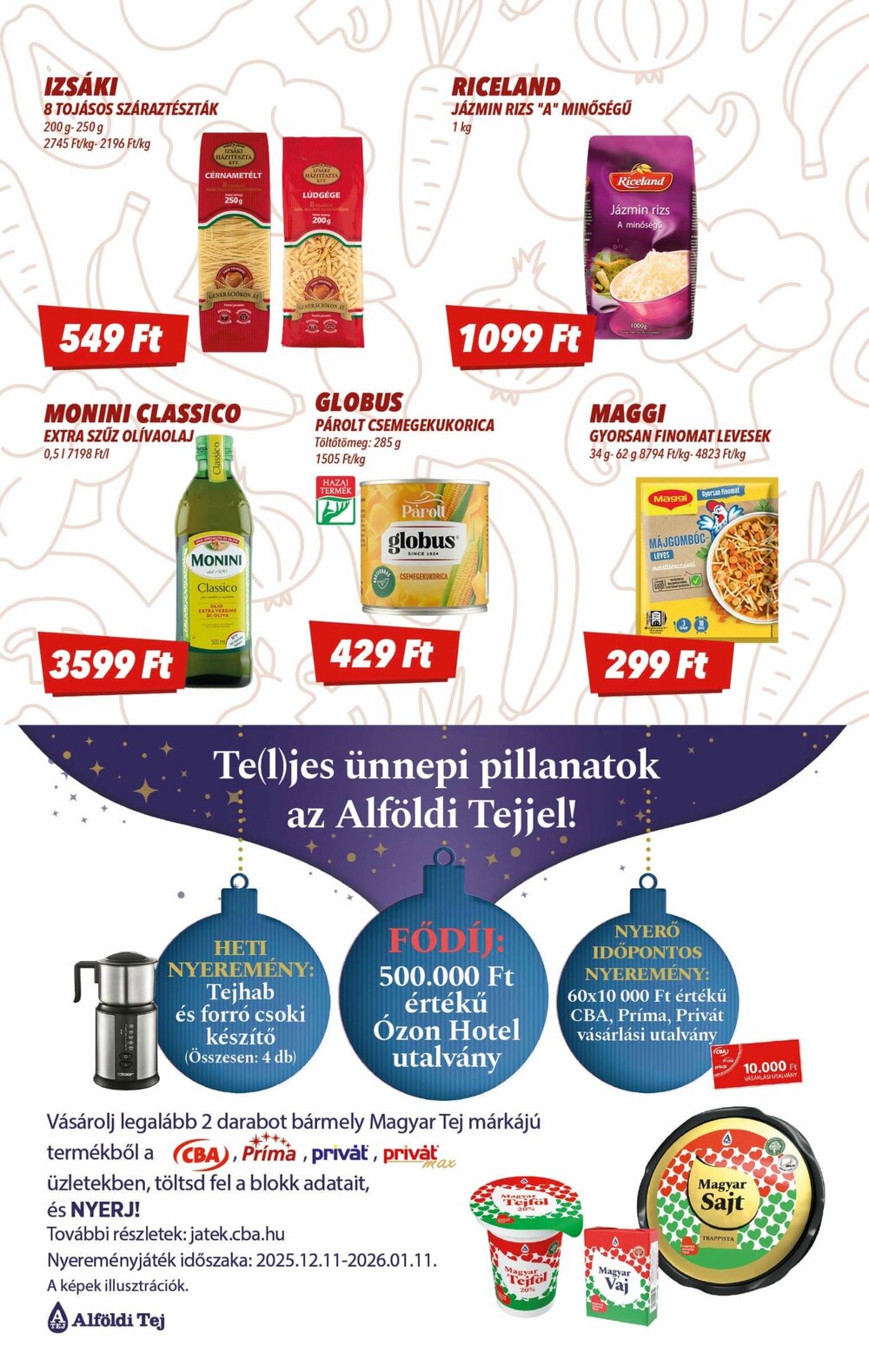 CBA akciós újság 2025.12.11-től - 5. oldal.