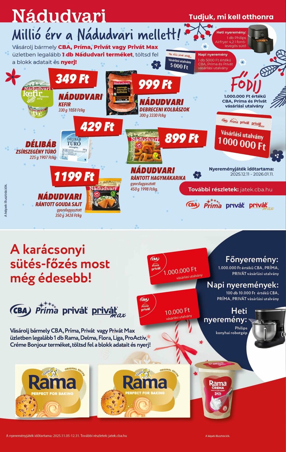 CBA akciós újság 2025.12.11-től - 6. oldal.
