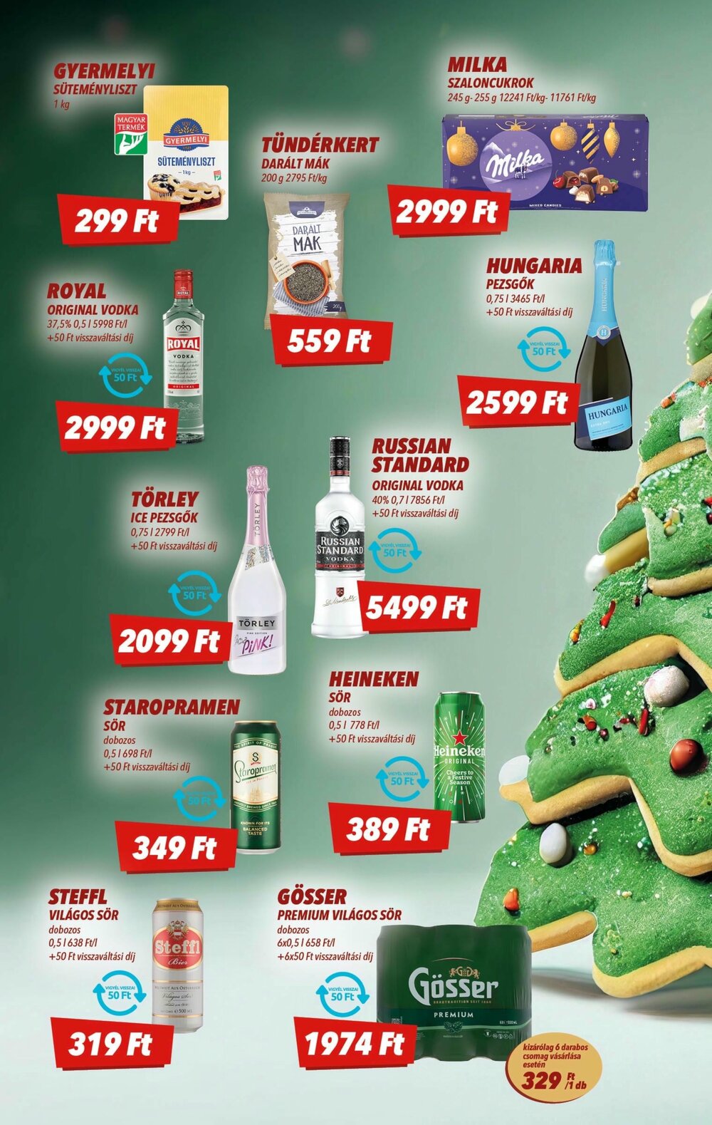 CBA akciós újság 2025.12.11-től - 7. oldal.