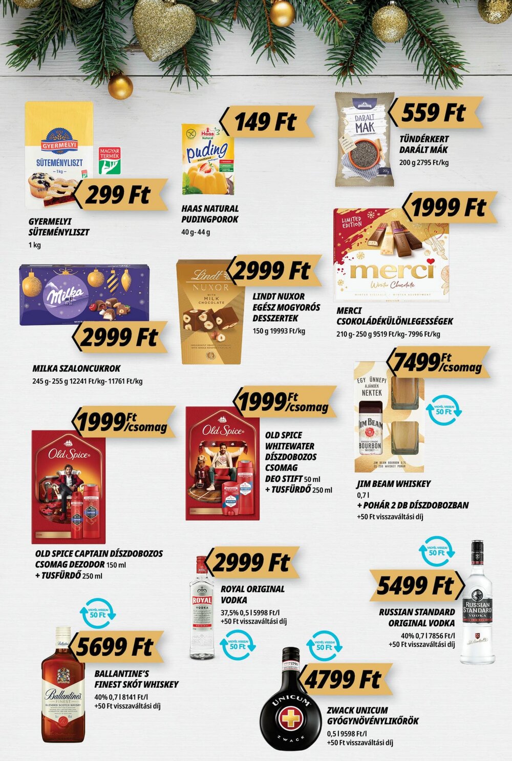 CBA akciós újság 2025.12.11-től - 9. oldal.