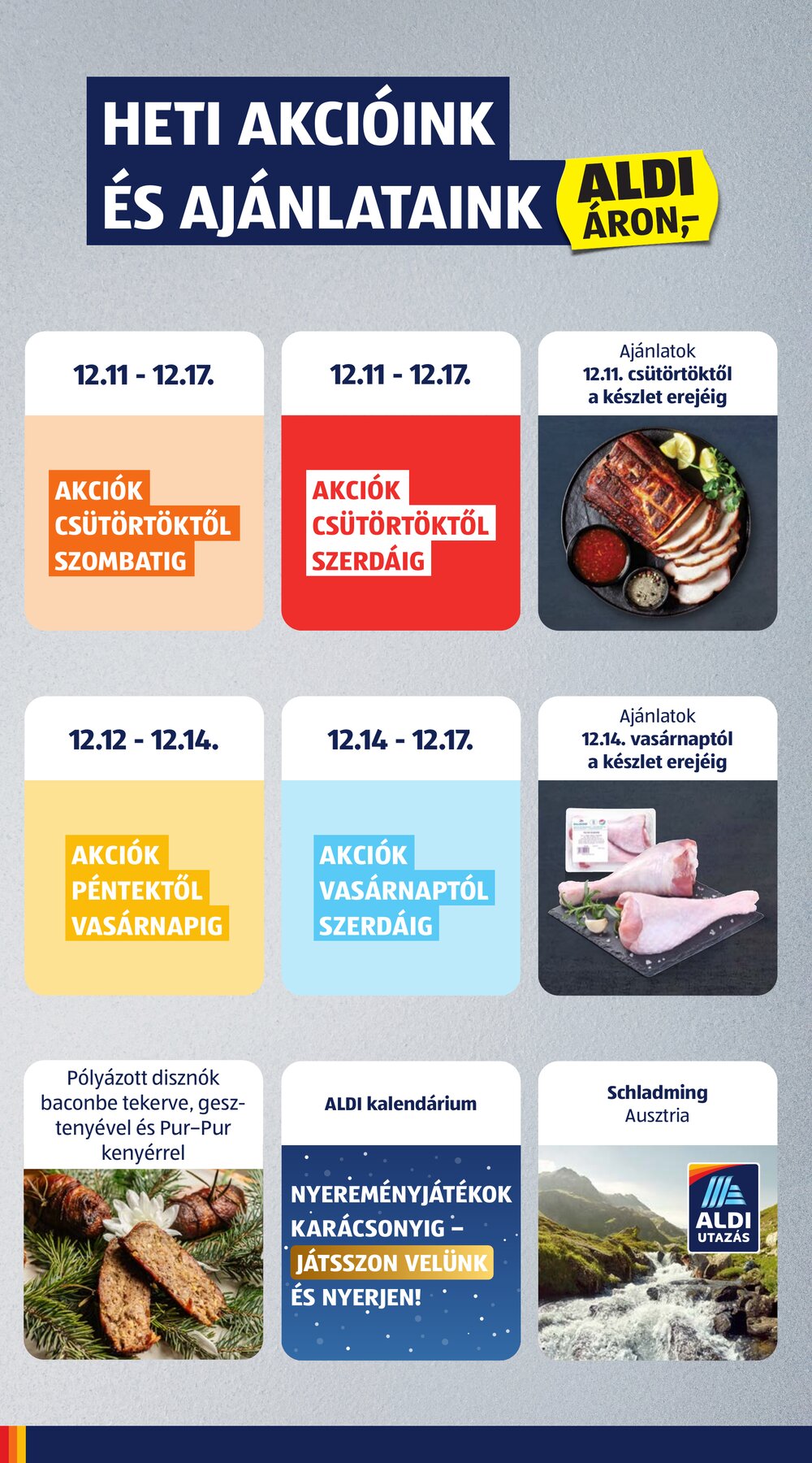 Aldi akciós újság 2025.12.11-től - 2. oldal.